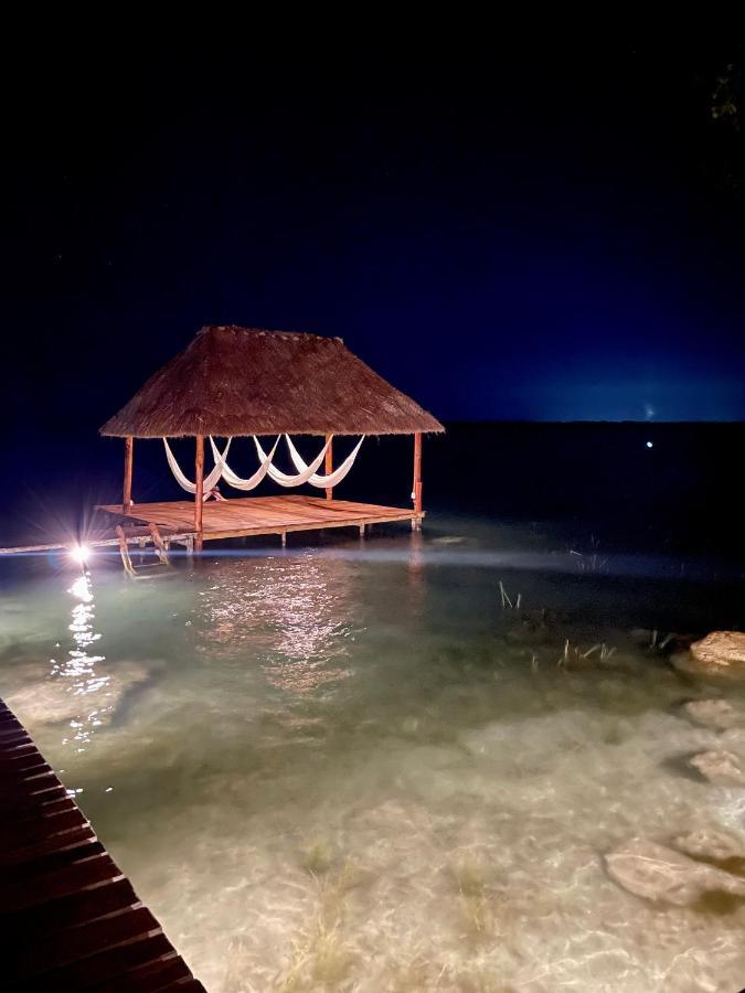 Casa La Joya Bacalar Apartment Bagian luar foto