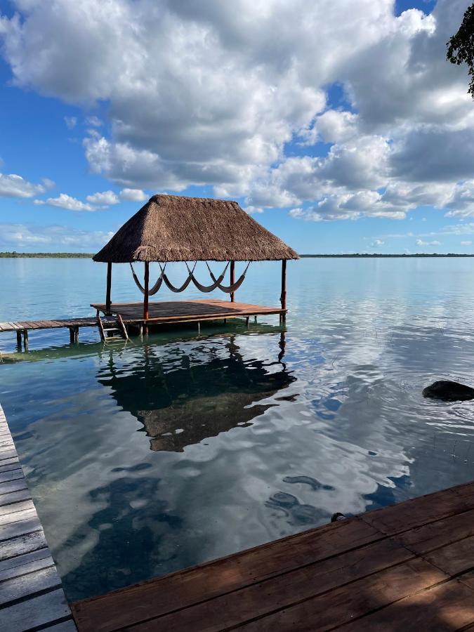Casa La Joya Bacalar Apartment Bagian luar foto