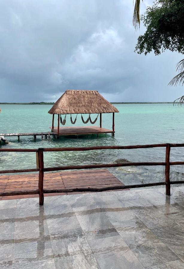 Casa La Joya Bacalar Apartment Bagian luar foto