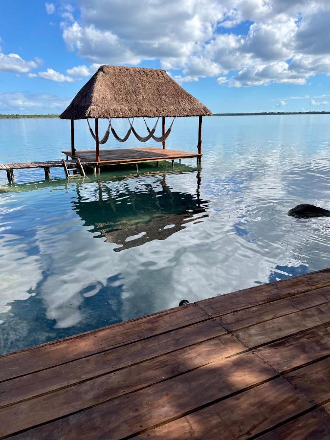 Casa La Joya Bacalar Apartment Bagian luar foto