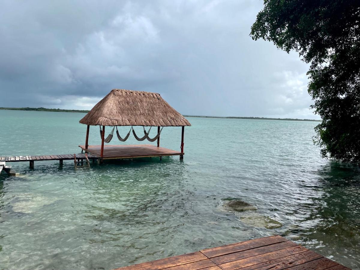 Casa La Joya Bacalar Apartment Bagian luar foto