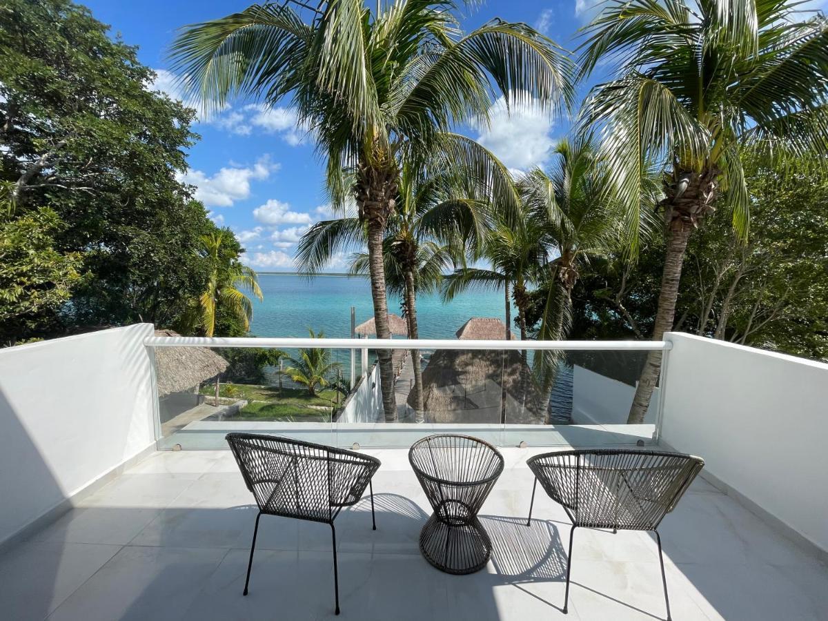 Casa La Joya Bacalar Apartment Bagian luar foto