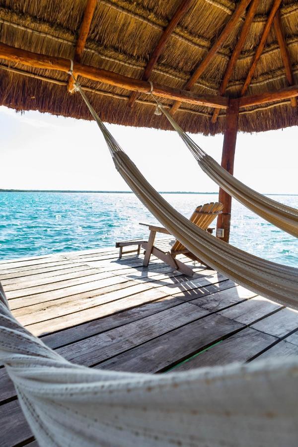 Casa La Joya Bacalar Apartment Bagian luar foto