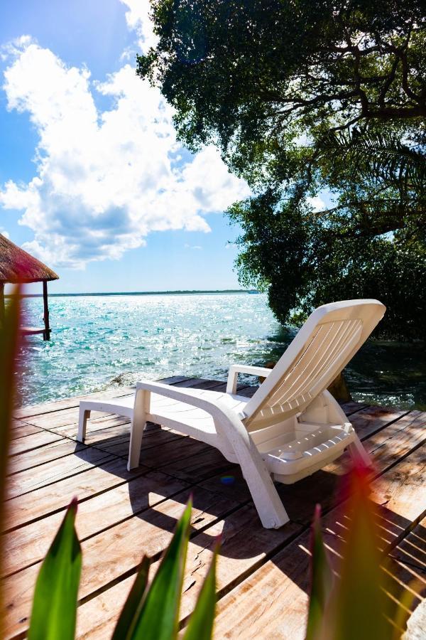 Casa La Joya Bacalar Apartment Bagian luar foto