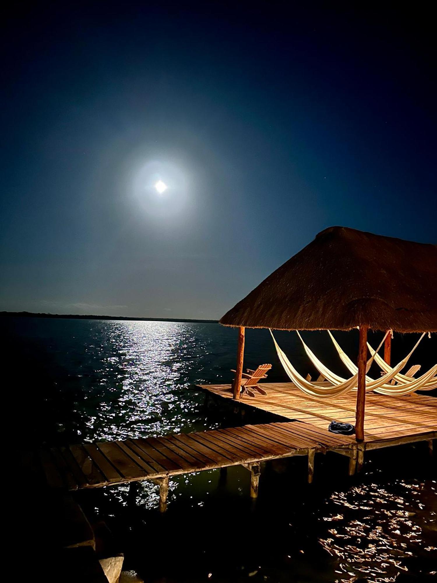 Casa La Joya Bacalar Apartment Bagian luar foto